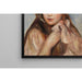 Reproductie van het schilderij Jonge vrouw met roze hoed - Pierre-Auguste Renoir