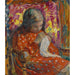 Reproductie van het schilderij Jong meisje dat naait - Henri Lebasque