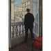 Reproductie van het schilderij Jonge man bij zijn raam - Gustave Caillebotte