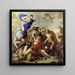 Jeugd die wordt verleid door de ondeugden - Luca Giordano — ingelijst kunstwerk aan de muur