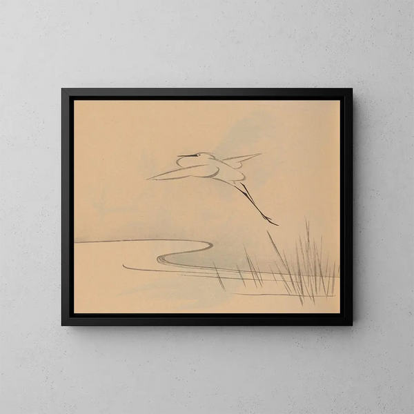 Hogajo Pl02 Painting - Jiro Takeuchi — framed artwork on a wall