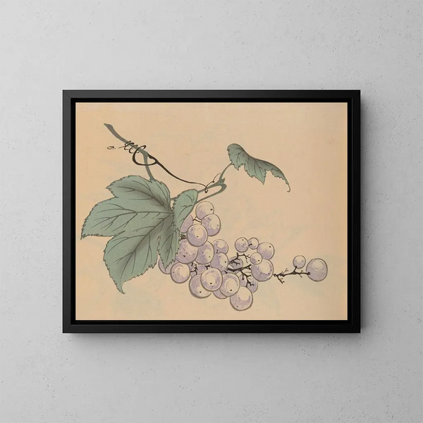 Hogajo Pl05 painting - Jiro Takeuchi — framed artwork on a wall