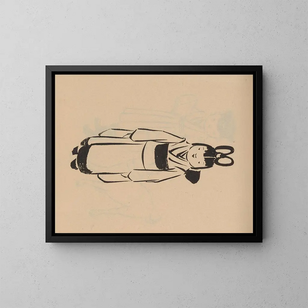 Hogajo Pl15 Painting - Jiro Takeuchi — framed artwork on a wall