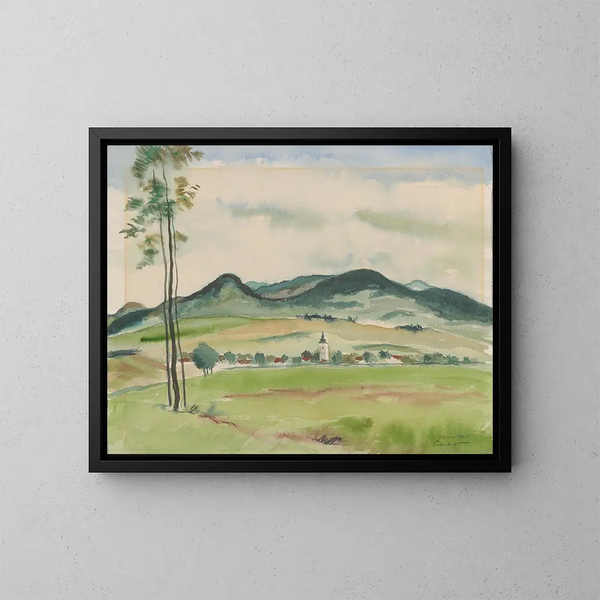 Svt Mara - Julius Schubert — framed artwork on a wall