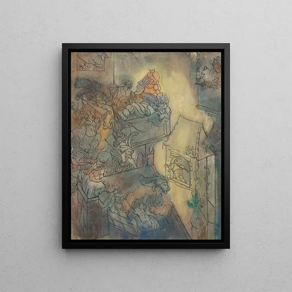 Dalibor - Jan Novák — framed artwork on a wall
