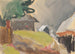 Dorpshuizen - Jan Novák — weergave van het kunstwerk