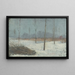 Winter Painting - John Thain — framed artwork on a wall