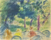In het park - János Vaszary — weergave van het kunstwerk