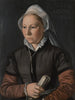 Portret van een jonge vrouw - Joachim Beuckelaer — weergave van het kunstwerk