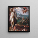 Persée liberates Andromeda - Joachim Wtewael — framed artwork on a wall