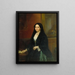 Portret van mevrouw Espalter - Joaquim Espalter — ingelijst kunstwerk aan de muur