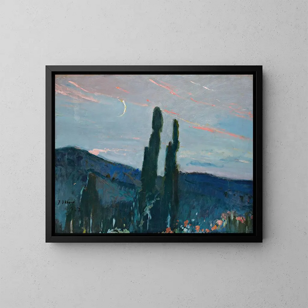 Twilight - Joaquín Mir Trinxet — framed artwork on a wall