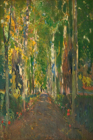 Joaquin Mir Trinxet - Camino De La Casa Gell Santa Perpetua De La Mogoda The Path To Casa Gell.webp