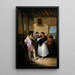 Maja et le torero - Joaquín Domínguez Bécquer — ingelijst kunstwerk aan de muur