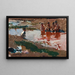 In de rivier - Joaquín Sorolla — ingelijst kunstwerk aan de muur