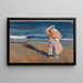 Vissersvrouw met haar zoon - Joaquín Sorolla — ingelijst kunstwerk aan de muur