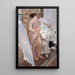 La robe rose après le bain - Joaquín Sorolla — ingelijst kunstwerk aan de muur