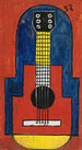La Guitare - Joaquín Torres-García — weergave van het kunstwerk