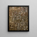 Constructive Painting - Joaquín Torres-García — framed artwork on a wall