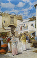Au marché - Joaquín Turina y Areal — weergave van het kunstwerk