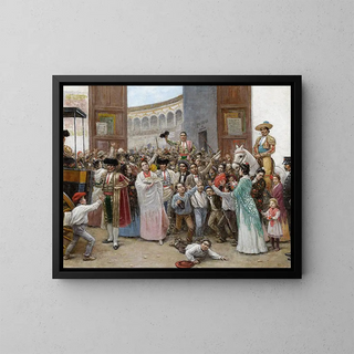 Joaqun Turina y Areal - Triumphal Exit from the Maestranza Bullring in Seville.webp