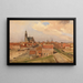 Vue de Maassluis - Johan Barthold Jongkind — ingelijst kunstwerk aan de muur