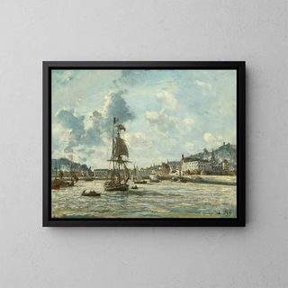 Johan Barthold Jongkind - Entrance to the Port of Honfleur.webp