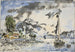 Visboot - Johan Barthold Jongkind — weergave van het kunstwerk