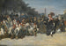 De Bloemenmarkt, boulevard Richard-Lenoir, Parijs - Johan Barthold Jongkind — weergave van het kunstwerk