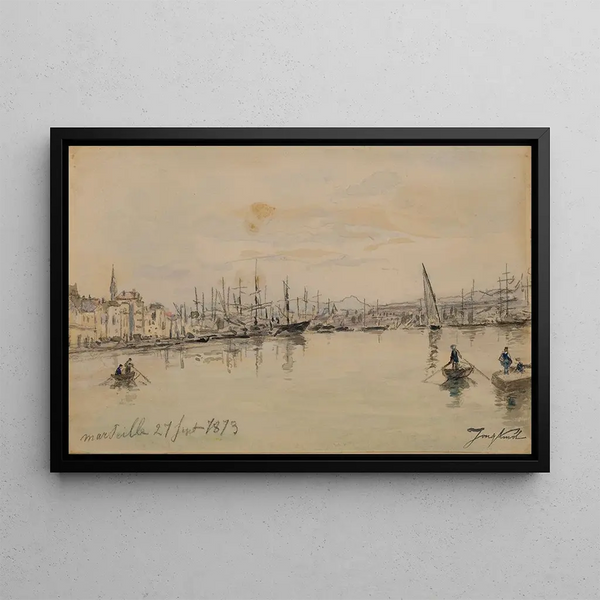 Johan Barthold Jongkind - Le Port de Marseille.webp