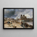 Notre-Dame gezien vanaf de Tournelle-kade - Johan Barthold Jongkind — ingelijst kunstwerk aan de muur