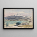 Landschap van Nyon - Johan Barthold Jongkind — ingelijst kunstwerk aan de muur