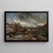 Le Pont Neuf - Johan Barthold Jongkind — ingelijst kunstwerk aan de muur