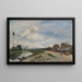 La Seine à Bas-Meudon - Johan Barthold Jongkind — ingelijst kunstwerk aan de muur