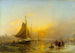 De Stockholmse beek in de winter - Johan Christian Berger — weergave van het kunstwerk