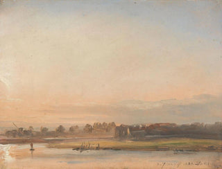 Johan Christian Dahl - View of the Elbe.webp
