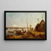 van Retour de noces au lac Hornavan - Johan Fredrik Höckert — ingelijst kunstwerk aan de muur