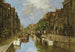 Le Spuiwater et Delftsche Vaart, Rotterdam - Johan Hendrik van Mastenbroek — weergave van het kunstwerk