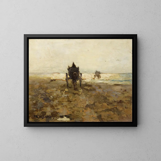 Johan Hendrik Weissenbruch - Shell cart.webp