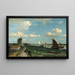 Le Trekvliet - Johan Hendrik Weissenbruch — framed artwork on a wall