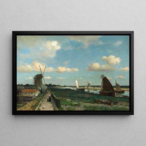 Johan Hendrik Weissenbruch - The Trekvliet.webp