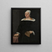 Barbara Barbro Cassiope 1610–1679 - Johan Johansson Aureller — ingelijst kunstwerk aan de muur