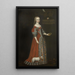Beata Brahe 1599-1617 gravin - Johan Johansson Werner — ingelijst kunstwerk aan de muur