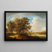 Landschap met rivier - Johan Pietersz Schoeff — ingelijst kunstwerk aan de muur