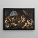 Diane et Callisto - Johan van Haensbergen — framed artwork on a wall