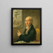 Portret van Pierre-François-Charles Augereau 1757-1816 marskramer van Frankrijk hertog van Castiglione - Johann Julius Heinsius — ingelijst kunstwerk aan de muur