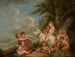 Les Amours en plein jeu - Johann Albrecht Friedrich Rauscher — weergave van het kunstwerk
