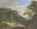 Landschap met bergen - Johann Albrecht Friedrich Rauscher — weergave van het kunstwerk