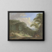 Landschap met bergen - Johann Albrecht Friedrich Rauscher — ingelijst kunstwerk aan de muur