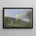 Het Kasteel bij Gera - Johann Albrecht Friedrich Rauscher — ingelijst kunstwerk aan de muur